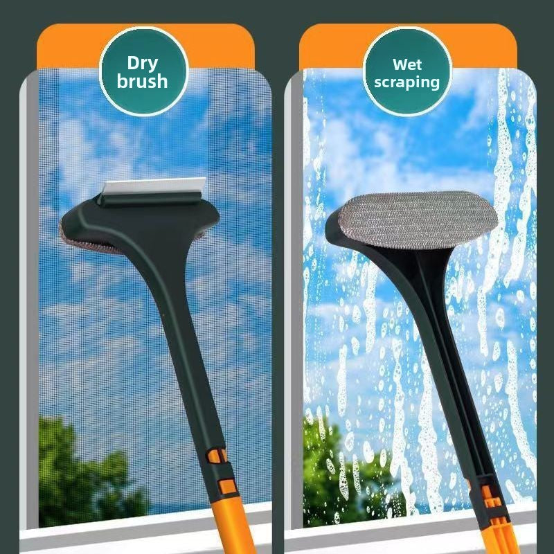 Household Double-Sided Screen and Glass Cleaning Brush