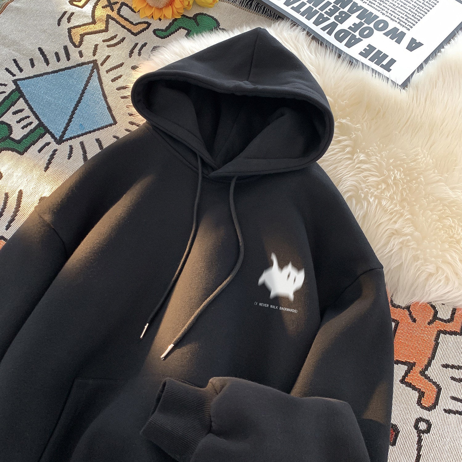 Couple hooded sweatshirt