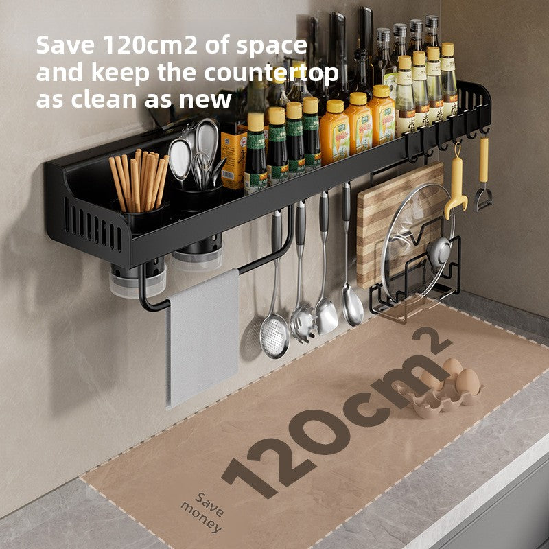 Wall Mounted Kitchen Organizer Rack
