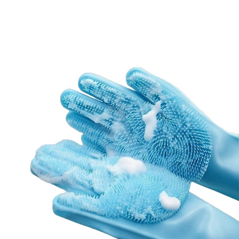 Pet bath gloves