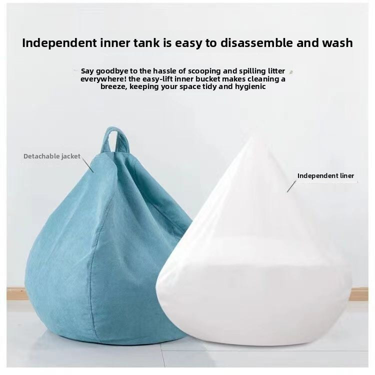 Lazy sofa chair cover