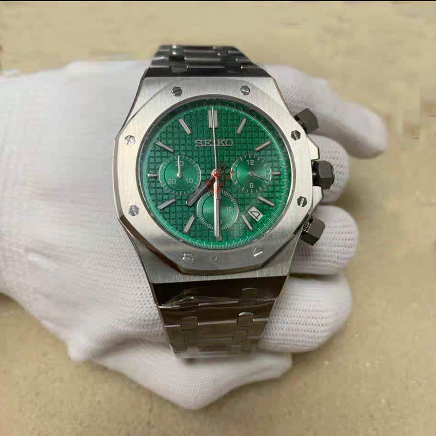 Men modify Seiko watches