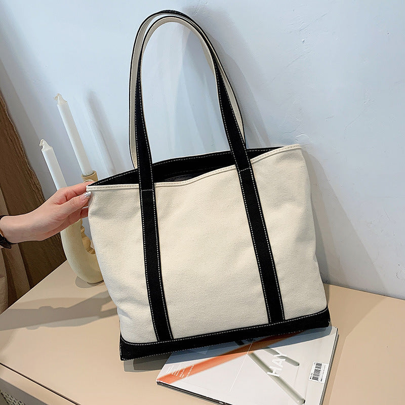 Casual Canvas Tote Bag for Women