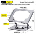 Adjustable Laptop Stand with 360 Rotation