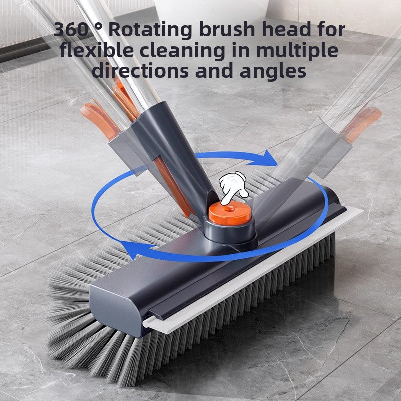 Double-sided floor brush