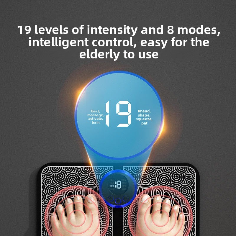 Electric Foot Massager Pad with Remote Control