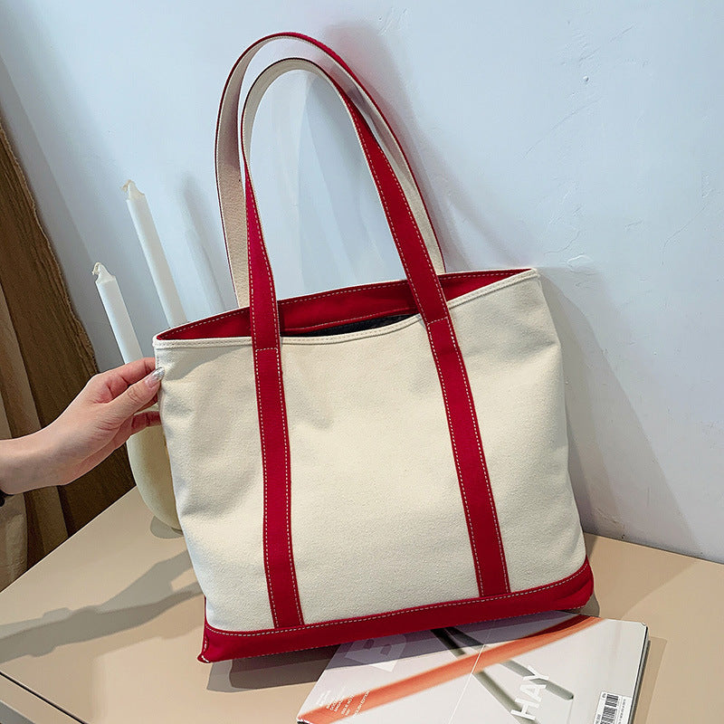 Casual Canvas Tote Bag for Women