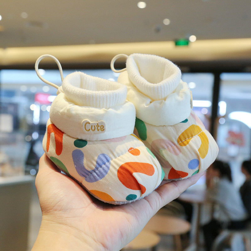Baby cotton shoes