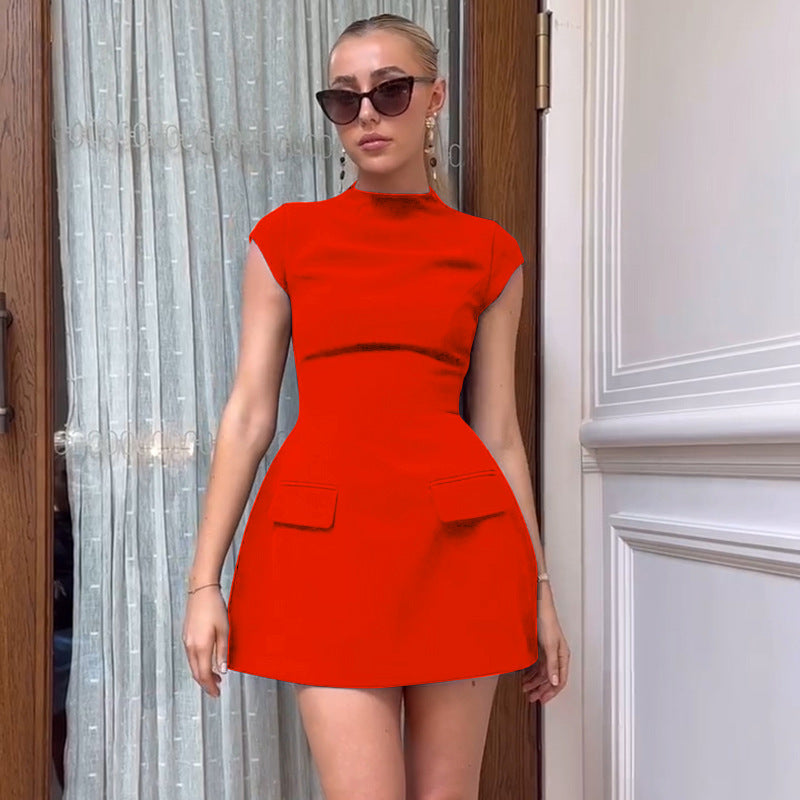 Womens Fashion Bell Skirt Dress