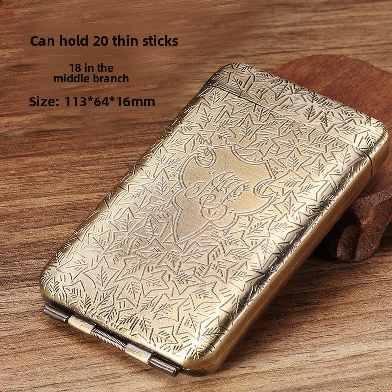 Portable cigarette case