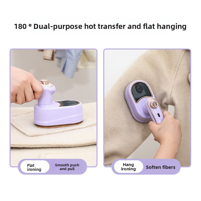 2-in-1 foldable garment steamer