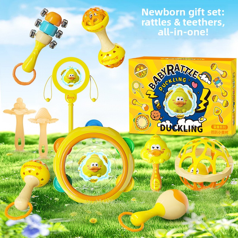 Baby Soothing Rattle Toy