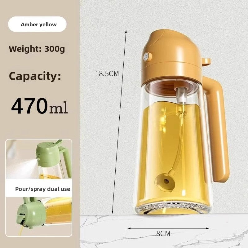 Oil Pot Kitchen Household Oil Spray Bottle