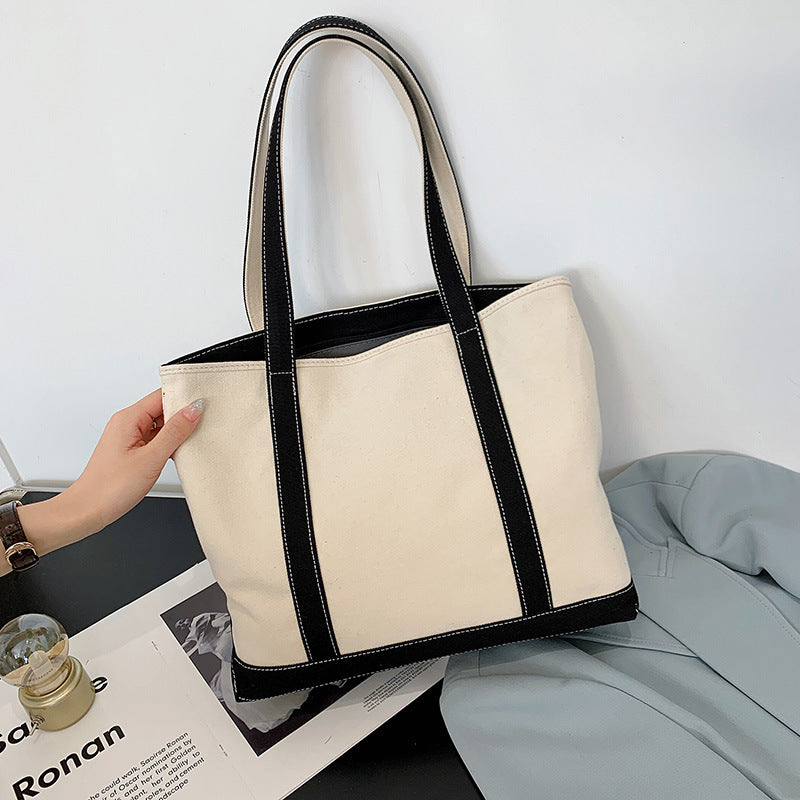 Casual Canvas Tote Bag for Women