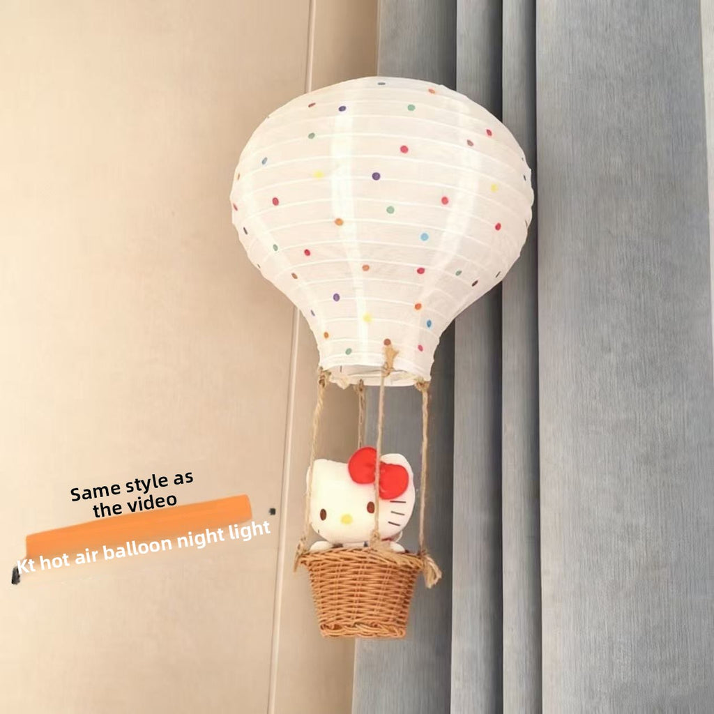 Handmade Hot Air Balloon Decoration Kit with Lights