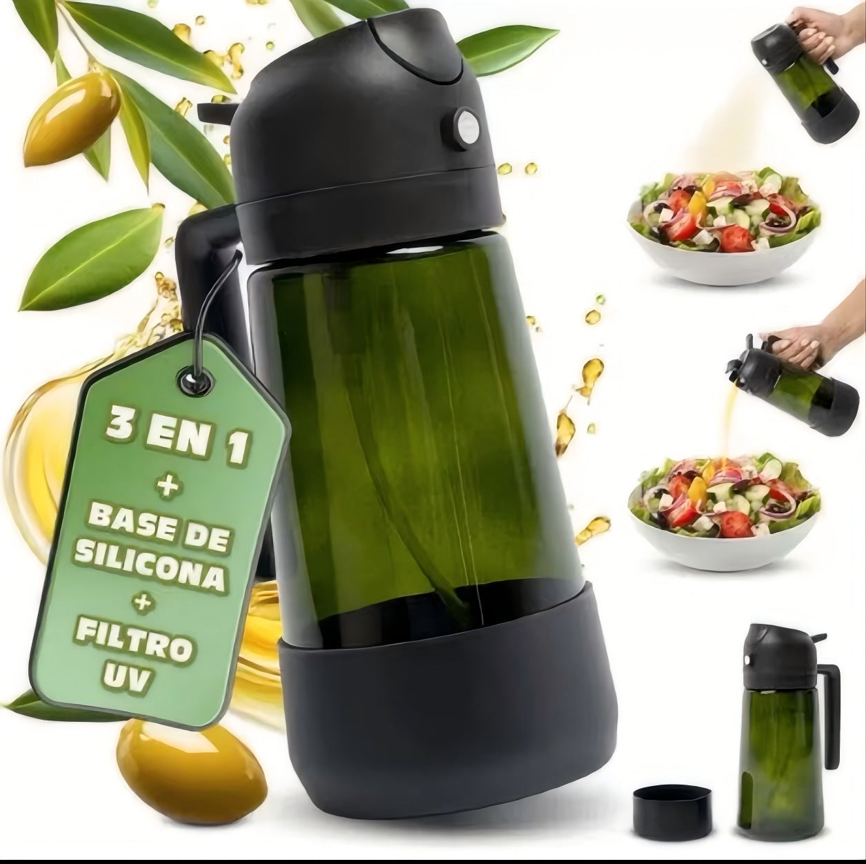 Oil Pot Kitchen Household Oil Spray Bottle