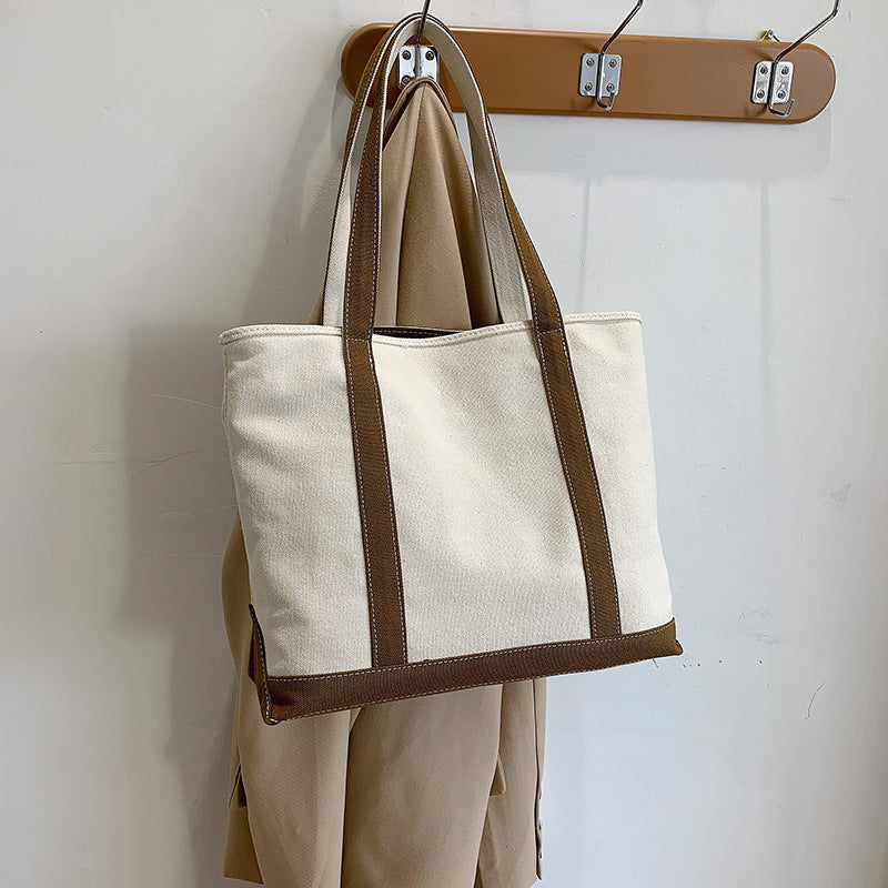 Casual Canvas Tote Bag for Women