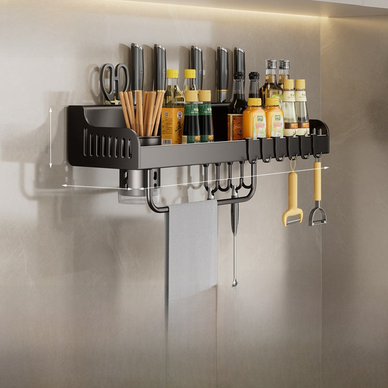 Wall Mounted Kitchen Organizer Rack