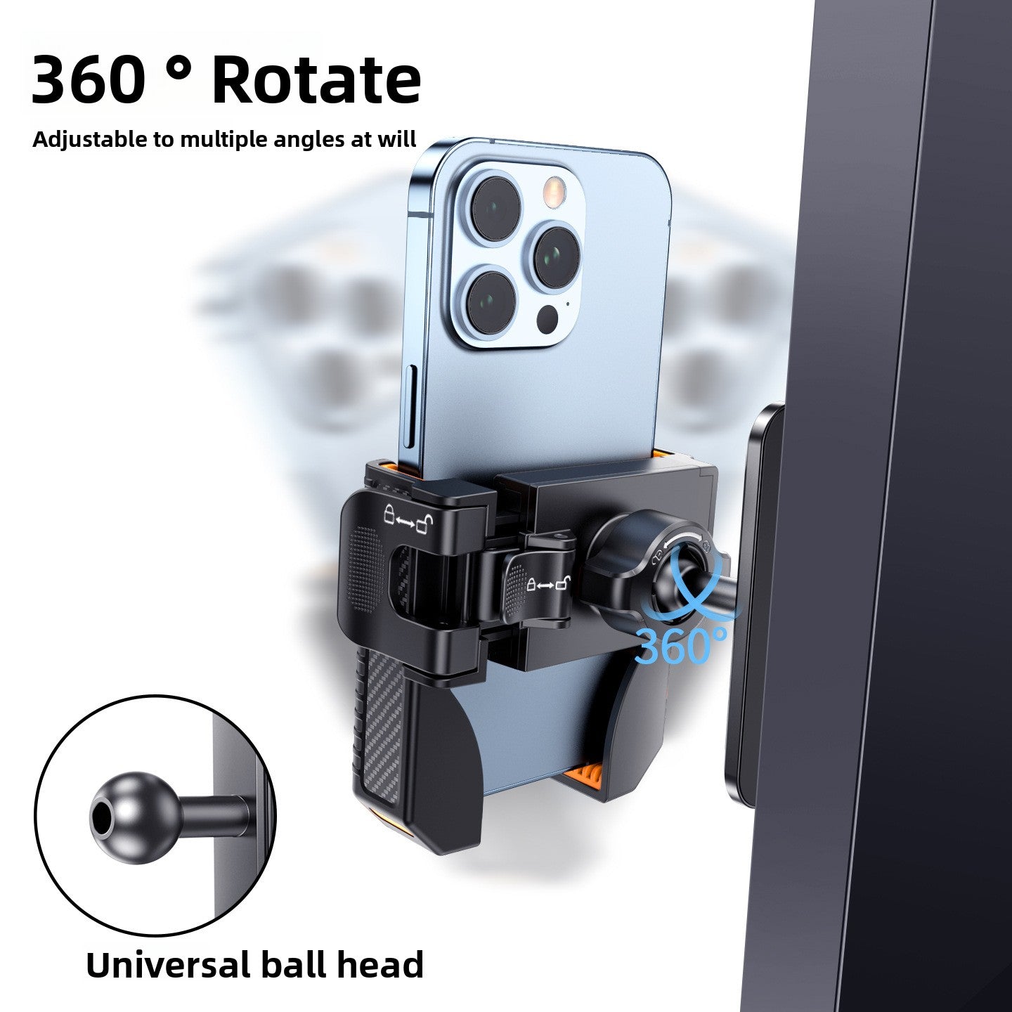 Phone holder lazy person stand