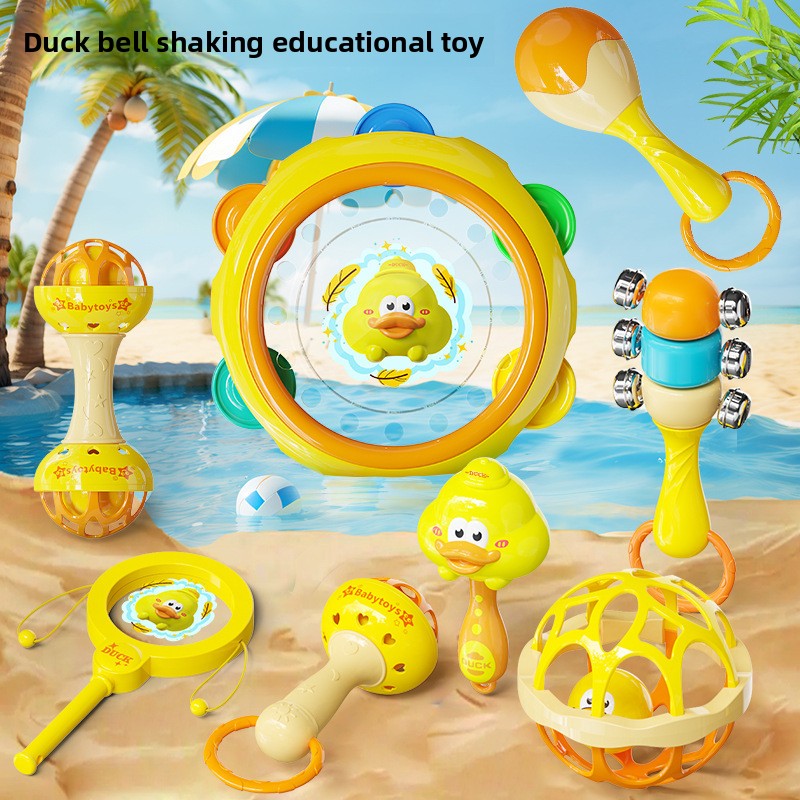 Baby Soothing Rattle Toy