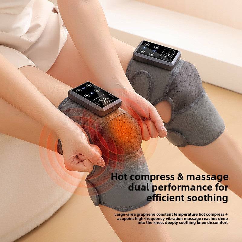 Rechargeable Heating Knee Massager with Adjustable Temperature