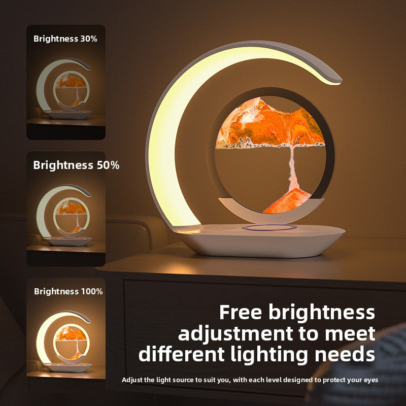 Flow Sand Wireless Charging Desk Lamp
