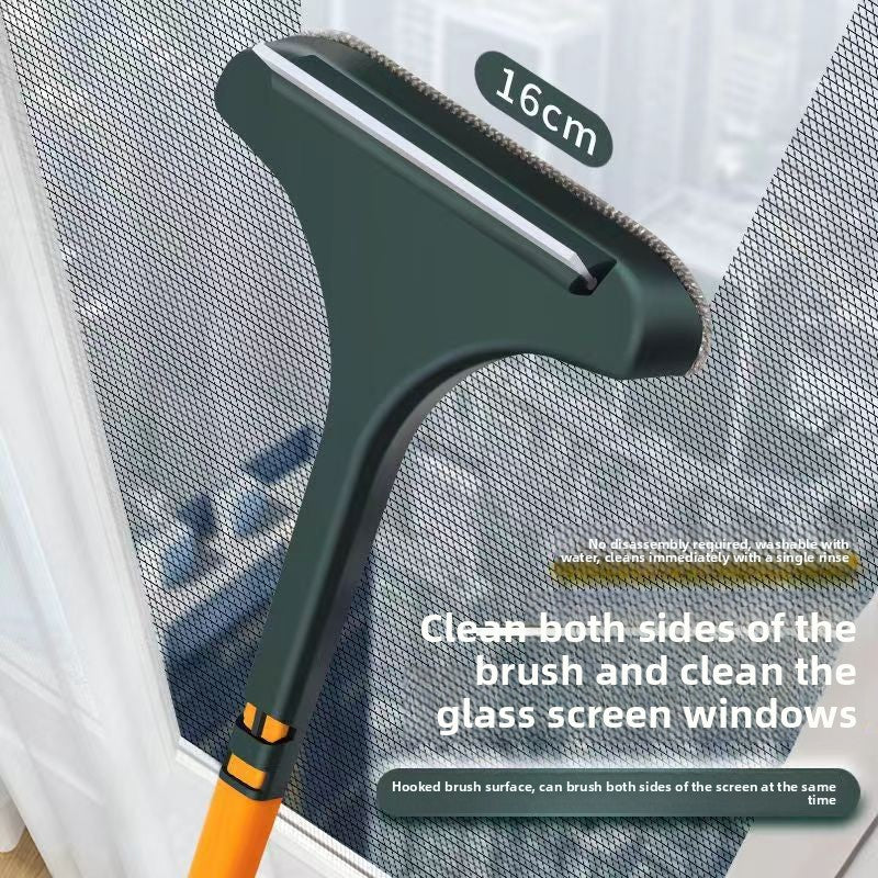 Household Double-Sided Screen and Glass Cleaning Brush