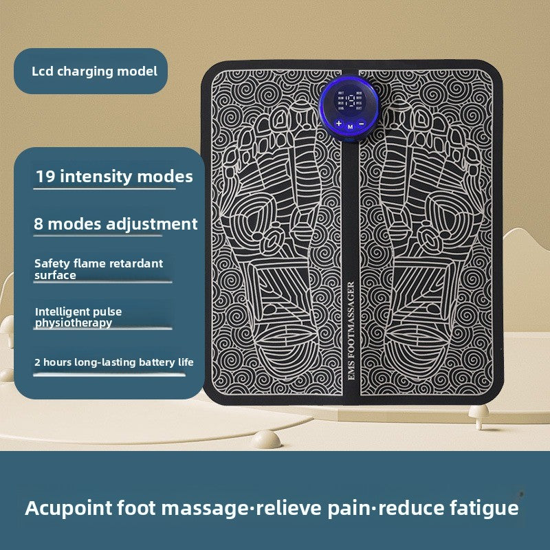 Electric Foot Massager Pad with Remote Control