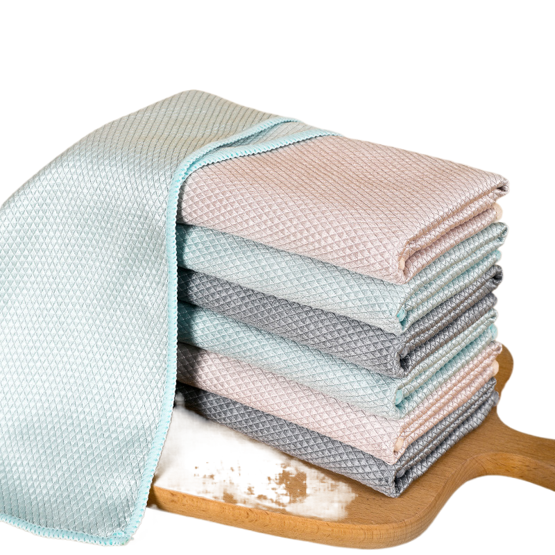 Household cleaning fish scale cloth