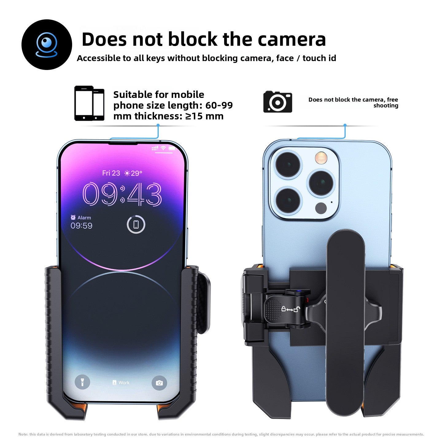 Phone holder lazy person stand