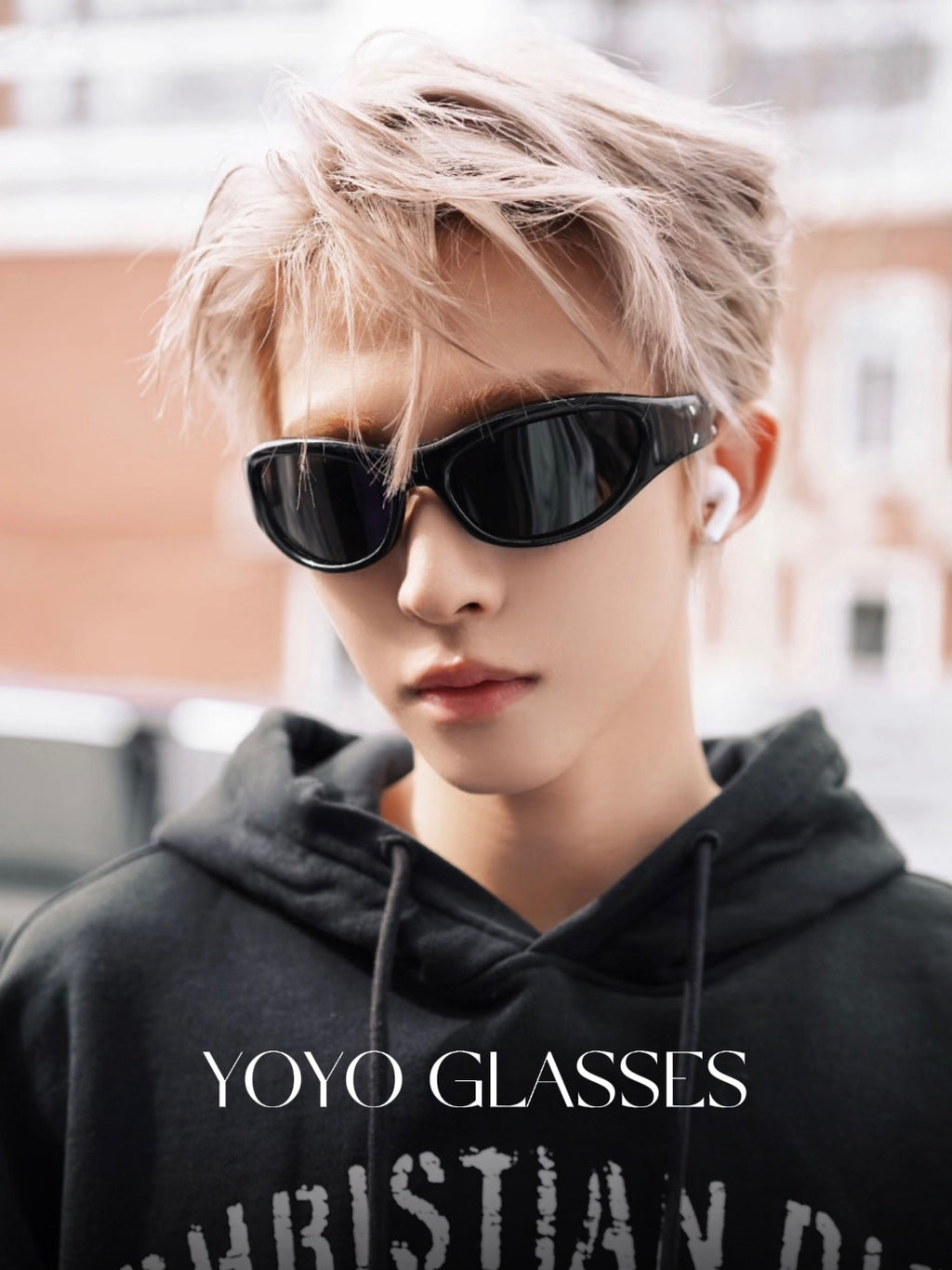 Future-inspired headband sunglasses