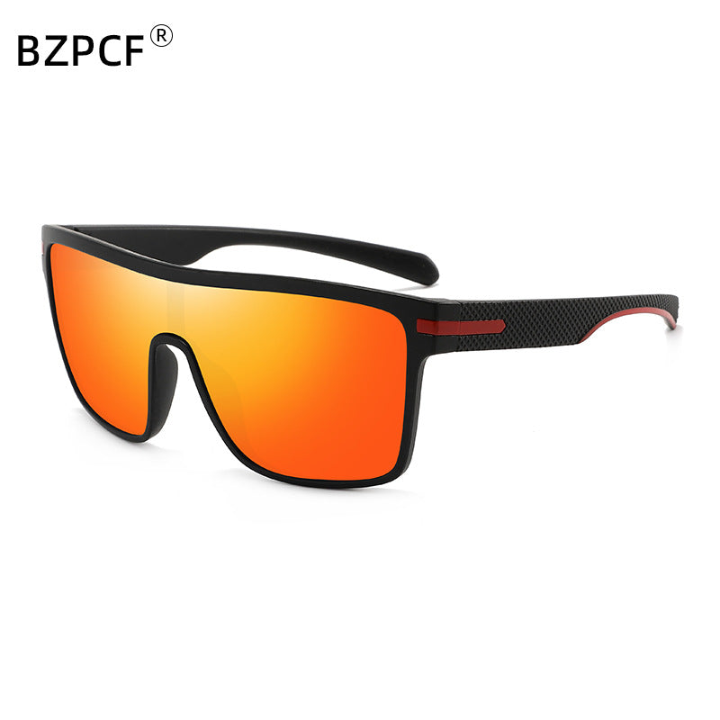 Outdoor cycling one-piece sports sunglasses