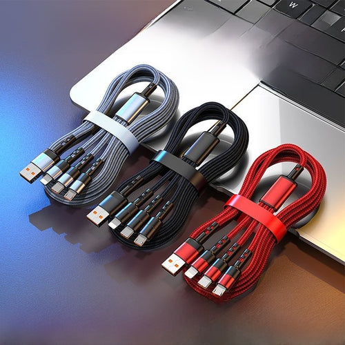 200W Triple Interface Fast Charging Data Cable