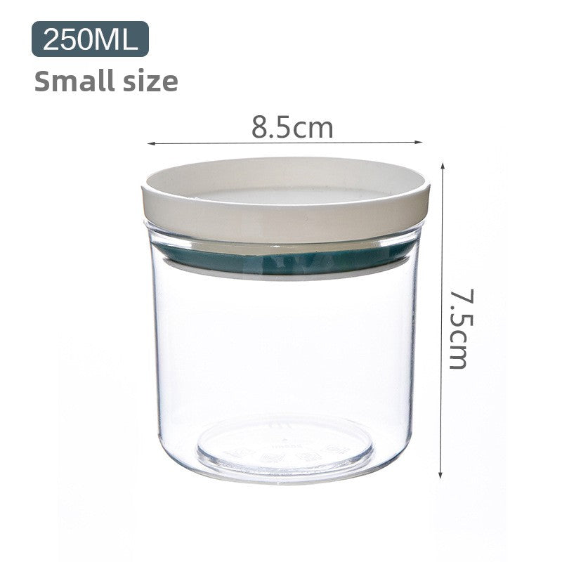 Transparent storage jars for household kitchens