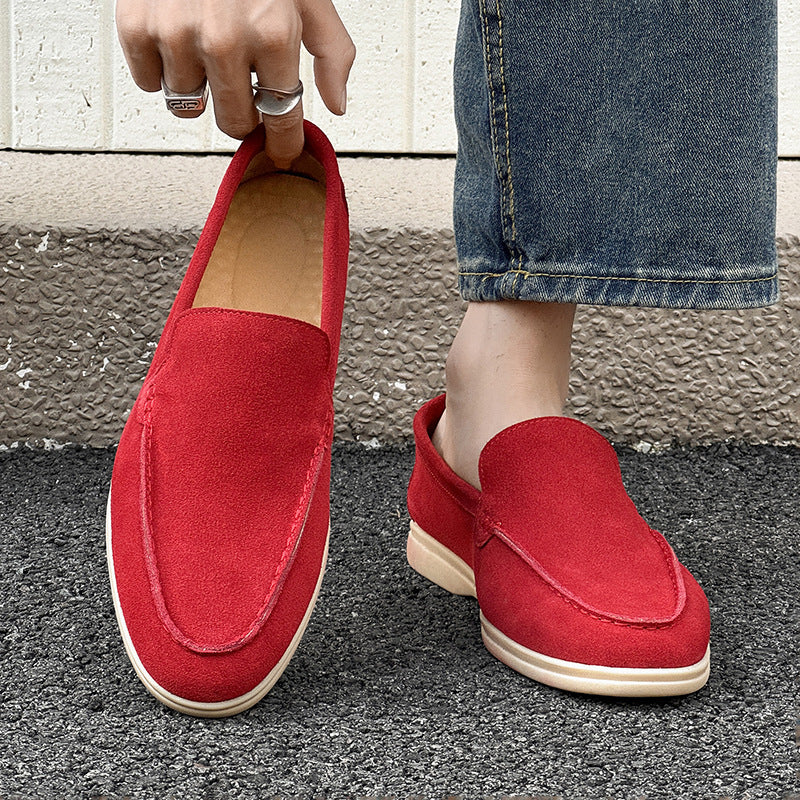 French Retro Slip-On Flat Shoes