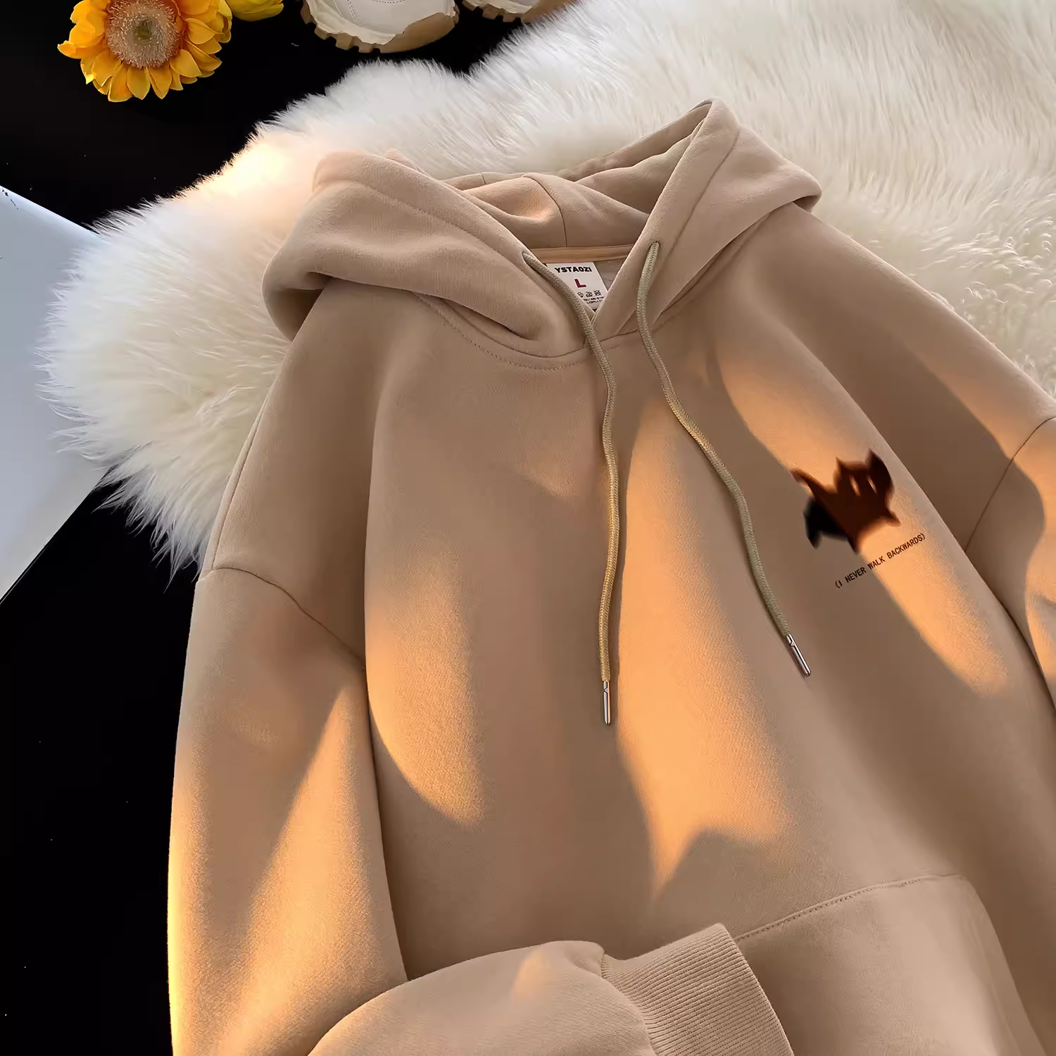 Couple hooded sweatshirt