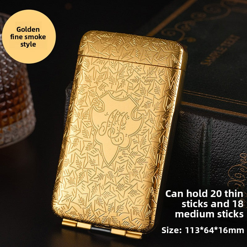 Portable cigarette case