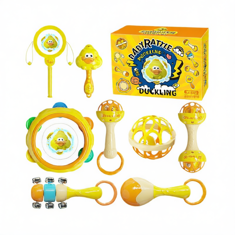 Baby Soothing Rattle Toy