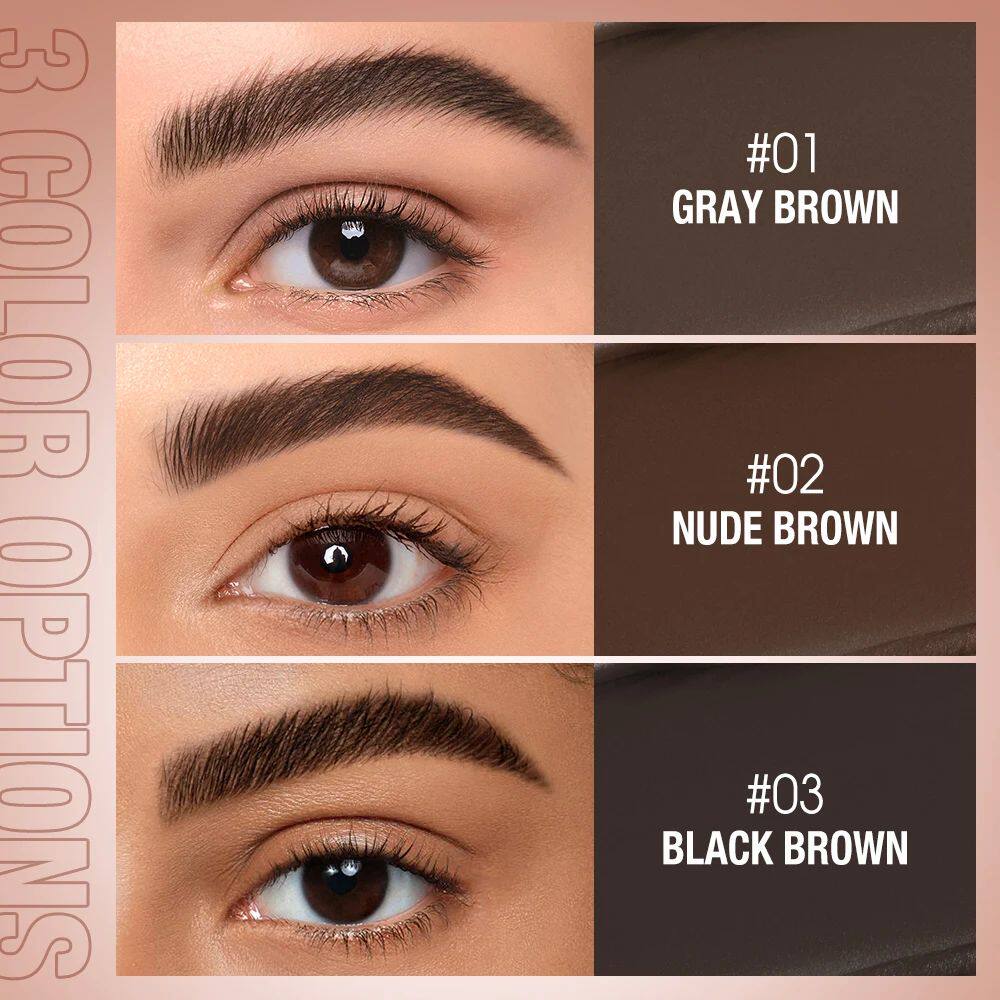 Eyebrow Pomade Gel Wax 2-in-1 Waterproof