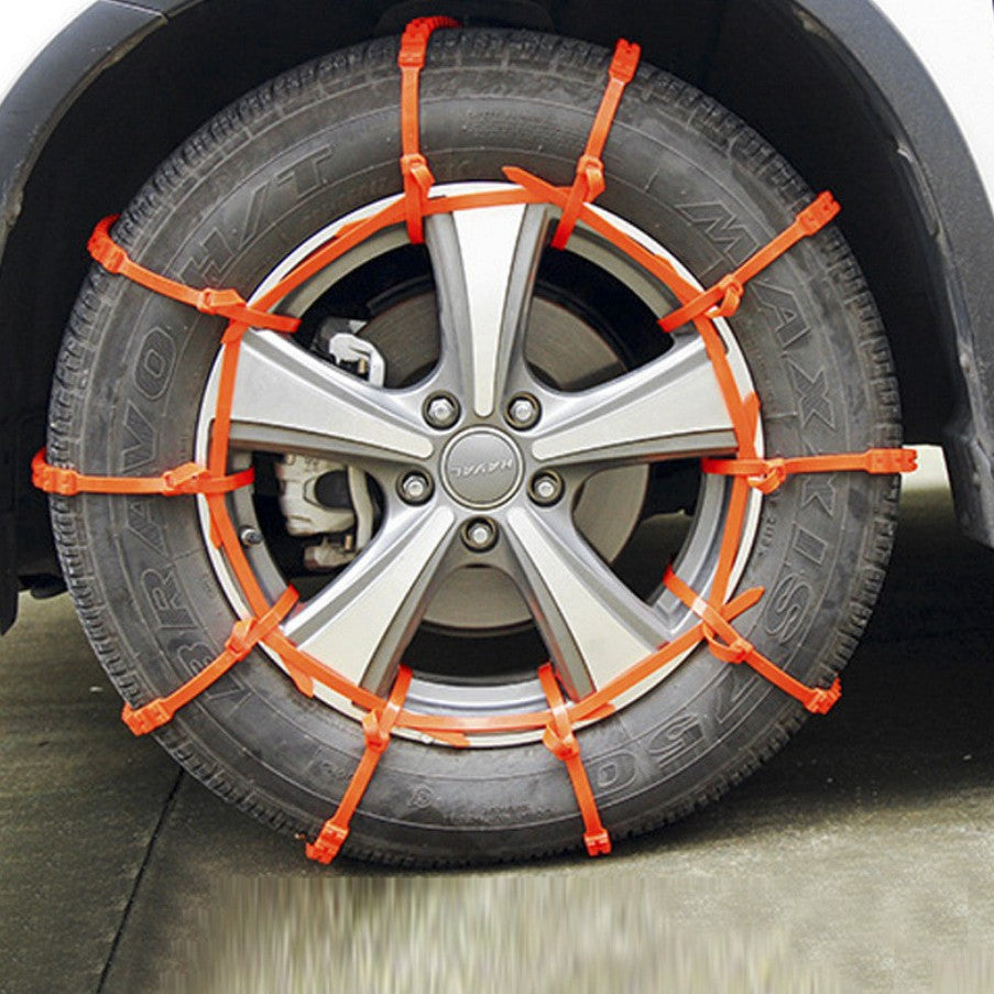 Car tire anti-slip chain