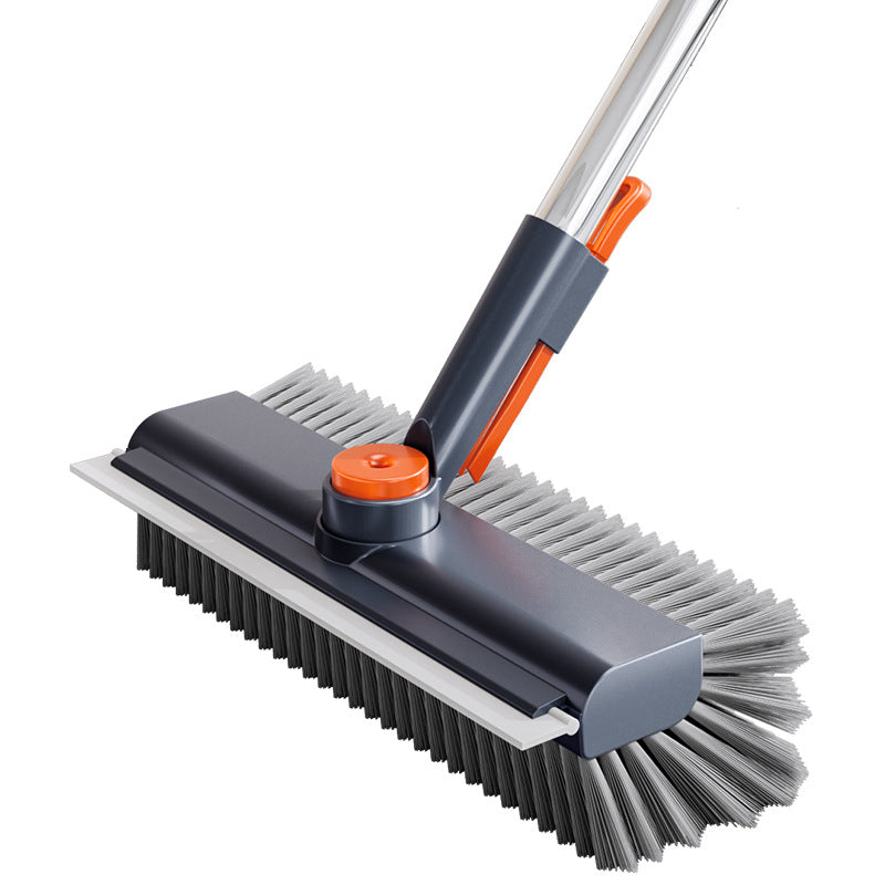 Double-sided floor brush