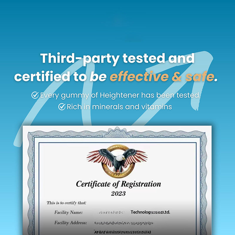 Height Support Nutritional Gummies 60 Pieces