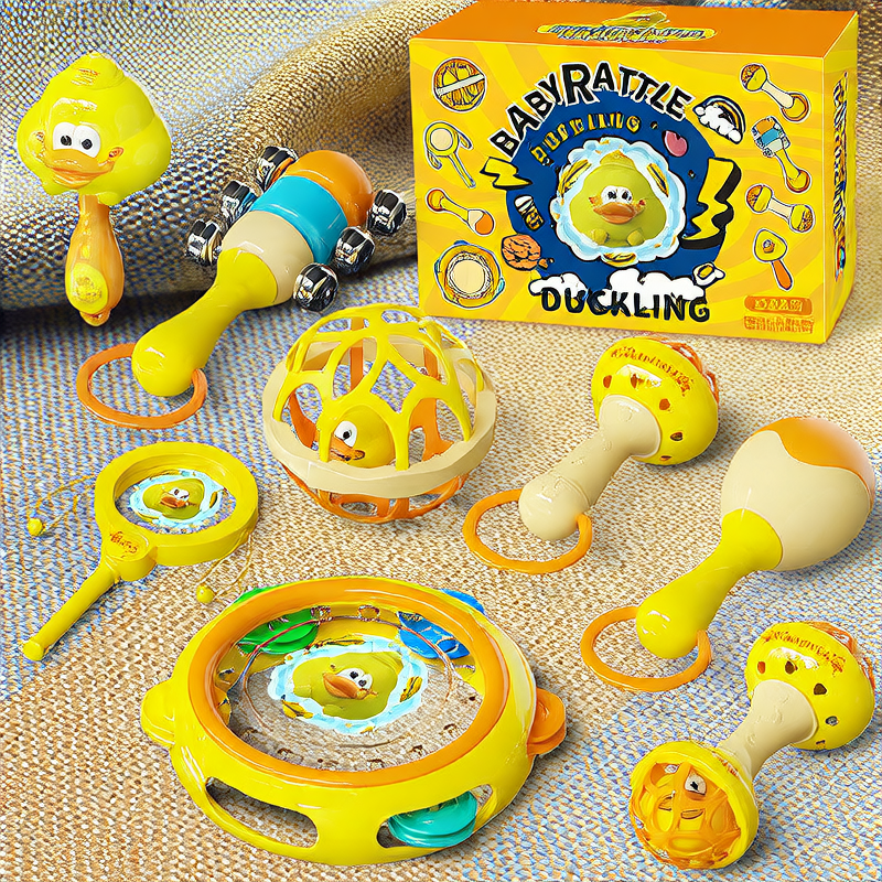 Baby Soothing Rattle Toy