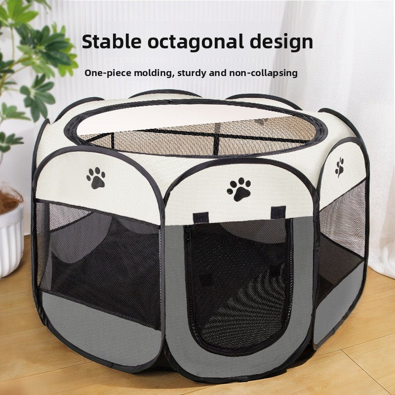 Enclosed Pet Maternity Tent and Resting Cage
