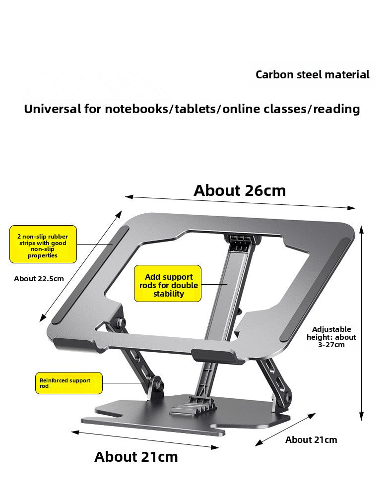 Adjustable Laptop Stand with 360 Rotation