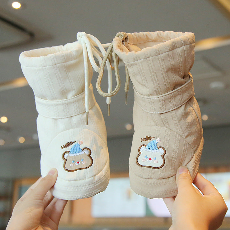 Baby winter and autumn warm cotton shoes