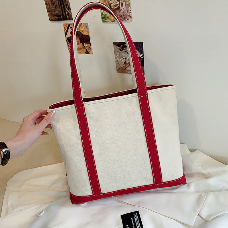 Casual Canvas Tote Bag for Women