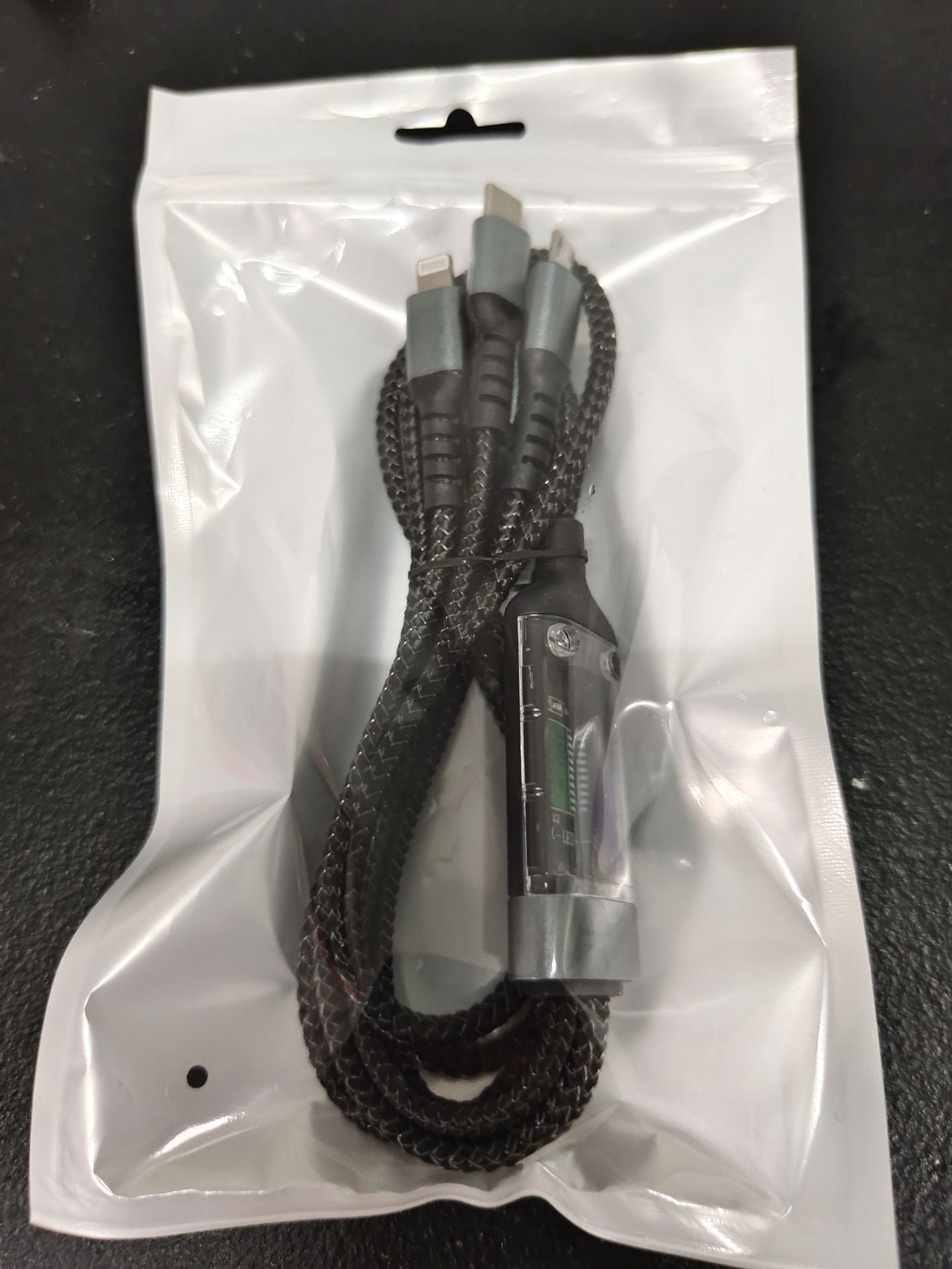 100W Fast Charge Triple Data Cable