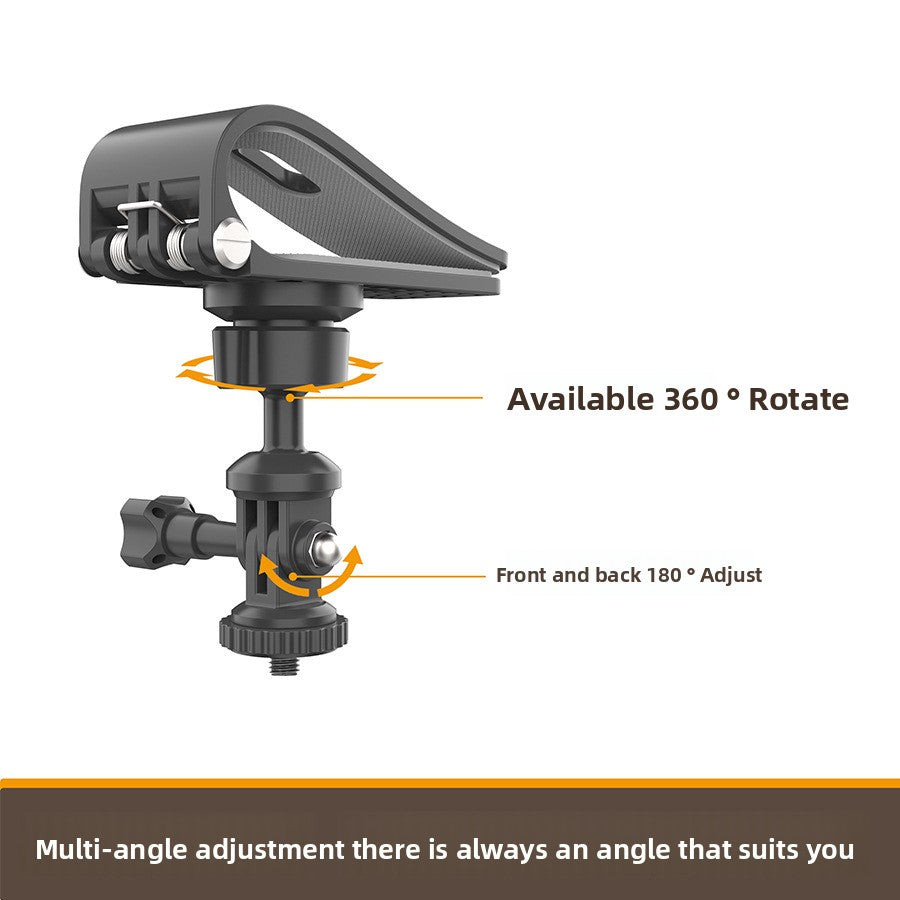 Car-mounted fixed base for camera and mobile phone