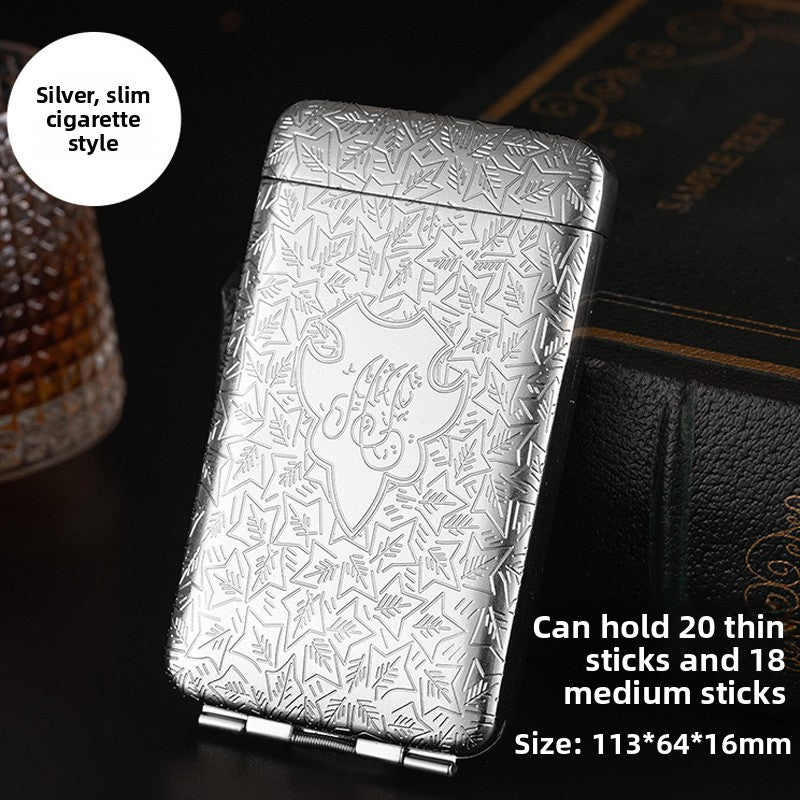 Portable cigarette case